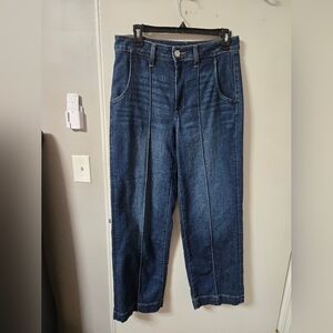 Chico's Dark Blue Straight Leg Jeans